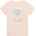 GUESS Бледо розова тениска за мини момиче с цветен надпис Guess Love