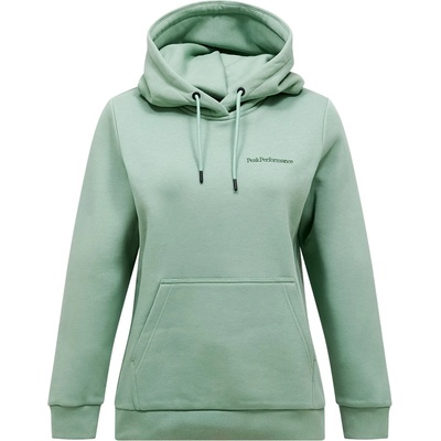 Peak Performance Дамски суичър Peak Performance Women's Original Small Logo Hoodie - Green Valley (017-3331-0413)