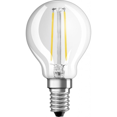 Osram LED žiarovka E14 P45 2,8W 25W 250lm 2700K Teplé 320° vlákno Stmievateľné SUPER STAR