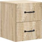 vidaXL Спален шкаф с монтаж на стена Дъб сонома 34, 5 x 33 x 40 см (898639)