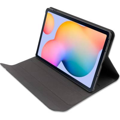 4smarts Flip Case DailyBiz with Hard Cover - кожен калъф с магнитно захващане за Samsung Galaxy Tab S6 Lite (черен)