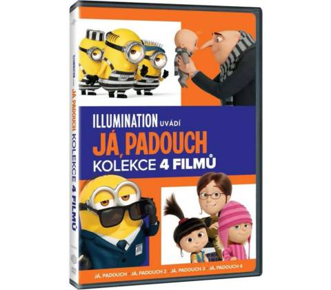 Já, padouch 1-4 DVD