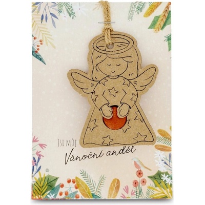 Blossombs Semínková bomba - Vánoční ozdoba - Vánoční anděl (1 ks) – Zboží Dáma