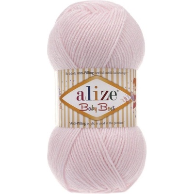 Alize Baby Best 100g - 184 svetlá ružová