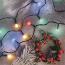 EMOS D5AM04 LED vánoční cherry řetěz kuličky 30 m venkovní i vnitřní multicolor časovač