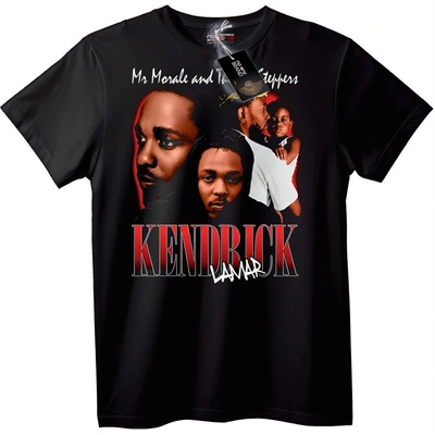 NOONEBRAND Тениска Kendrick Lamar Mr. Morale - XS, Black