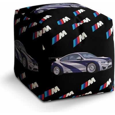Sablio Taburet Cube MPERFORMANCE sportovní auto: 40x40x40 cm