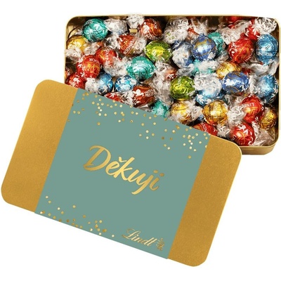 Lindor pralinky v plechovce Děkuji 0,7 kg