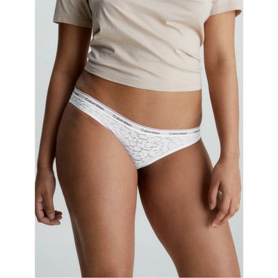 Calvin Klein Бикини Calvin Klein Lace Bikini Briefs - White