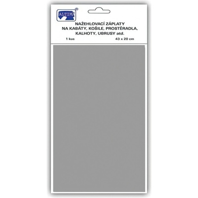 Altima Klasická nažehlovací záplata, textilní bavlněná s nánosem polyetylenu 731-92, světle šedá, 43x20cm – Zboží Dáma Altima Klasická nažehlovací záplata, textilní bavlněná s nánosem polyetylenu 731-92, světle šedá, 43x20cm – Zboží Dáma