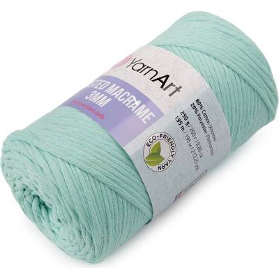 Prima-obchod Pletací příze Twisted Macrame 250 g rozčesávací, barva 5 (775) mint