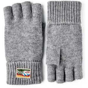 Hestra Ръкавици Hestra Raggwool Half Finger Gloves - Grey - размер 10 (EU) (202-7116-0415)