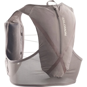 Salomon Раница за трейл бягане Salomon GRVL Skin 4 Trail running backpack - Iron / Silver Cloud (504-1163-0214)