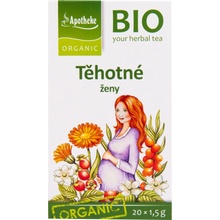 Apotheke BIO SELECTION BYL. ČAJ PRO TĚHOTNÉ ŽENY 20 x 1,5 g