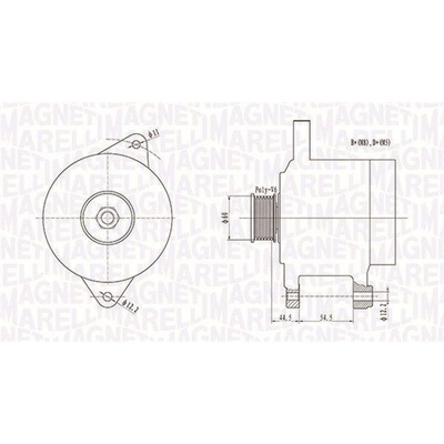 Generátor MAGNETI MARELLI 063731718010