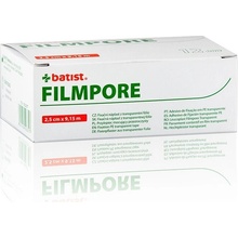 Filmpore náplast fixační z porézní fólie 2,5 cm x 9,15 m