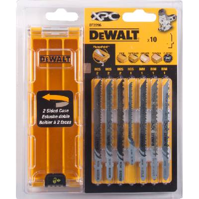 Комплект ножове за дърво DeWALT XPC HCS (10 бр. ) DT2296 (DT2296)