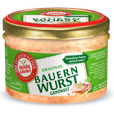 Mehlig & Heller selská klobásová specialita ve skle 200 g