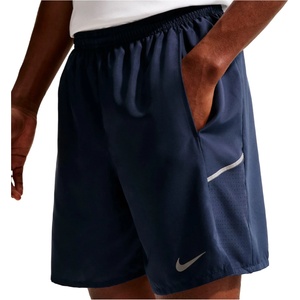 Nike Мъжки шорти за бягане Nike Dri-Fit Miler 7'' Brief Short Running shorts - Midnight Navy / Obsidian / Reflective Silver - размер XL (012-4774-0214)
