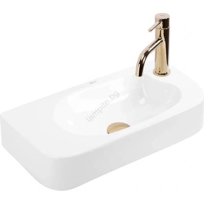 Rea REA-U3610 - Мивка за плот/стенен монтаж ODETTA 25x51 см керамика/бял гланц (RE0299)