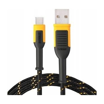 Dewalt USB Cable Dewalt USB-A - USB-C 1.2 m Black (DXMA131-1361-DWG)