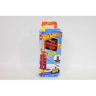 Mattel Hot Wheels City Mini Hasičárna Speed and Go