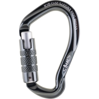 Beal Заключващ се карабинер Beal Be Link 3-Matic Locking carabiner - Matt Grey - размер One Size (340-0054-0111)