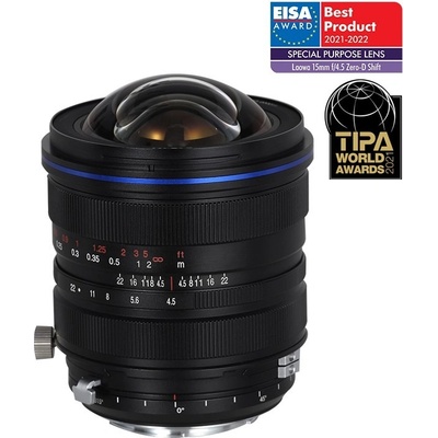 Laowa 15mm f/4.5 Zero-D Shift Pentax