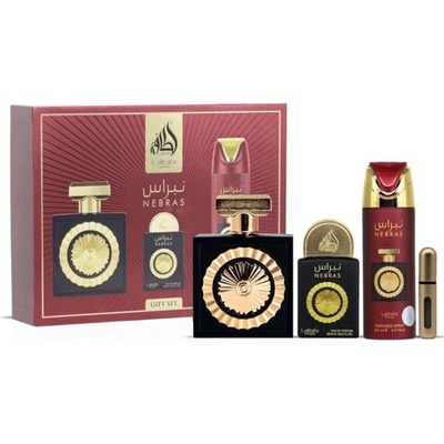 Lattafa Pride Nebras EDP 100 ml + Pride Nebras EDP 20 ml + deodorant s parfumáciou 200 ml