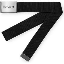 Carhartt WIP Clip Belt Chrome Black čierne I019176 8900