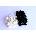 Oxford University Press Numicon: Black and White Pegs