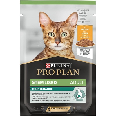 Pro Plan Cat Adult Sterilised Maintenance kuře ve šťávě 6 x 85 g