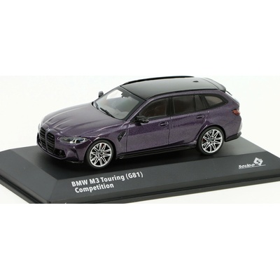 Solido BMW M3 Touring G81 Competition 2023 fialová 1:43