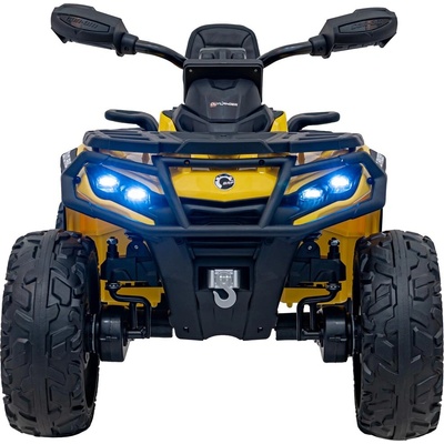 JOKO Elektrická Štvorkolka Can Am Outlander ATV žltá