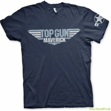 Top Gun Maverick Distressed Logo