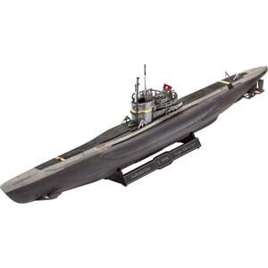Revell Сглобяем модел Revell - Военна Германска подводница TYPE VII C/41 (R05154)