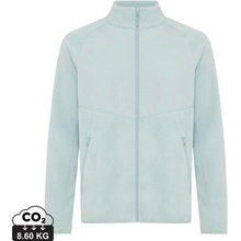 iceberg Micro fleece bunda na zips Iqoniq Talung zelená