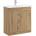 vidaXL Комплект мебели за баня Дъб артизан 81 x 40 x 84, 5 см (3404365)