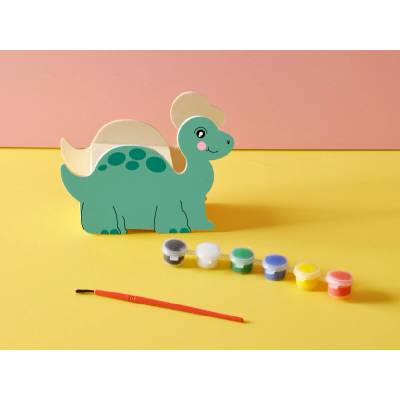 Pokladnička DINO s maliarskou sadou