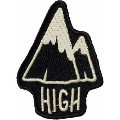 The Dudes NÁŠIVKA High Patch - černá