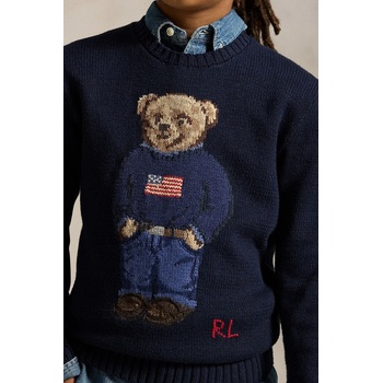 Ralph Lauren Детски памучен пуловер Polo Ralph Lauren (323668286002)