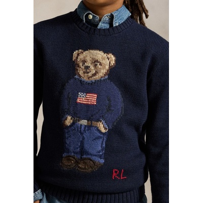 Ralph Lauren Детски памучен пуловер Polo Ralph Lauren (323668286002)