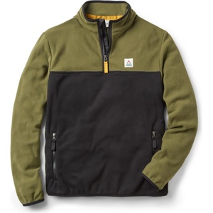 Passenger Мъжки поларен пуловер Passenger Set Off Recycled Polar 1/4 Zip Fleece 2.0 Fleece jumper - Khaki (005-7043-0113)