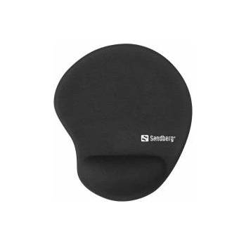 Sandberg Gel Mousepad Wrist Rest BULK Gel Mousepad Wrist Rest BULK, Black, Monotone, Wrist rest, Non-slip base