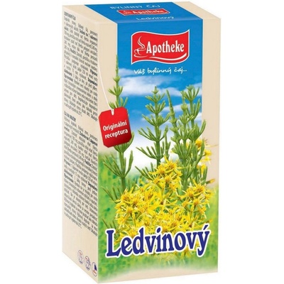 Apotheke LEDVINOVÝ ČAJ S PŘESLIČKOU 20 x 1,5 g