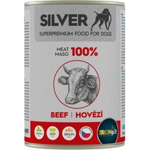 IRONpet Silver Dog Hovězí 100% masa 400 g