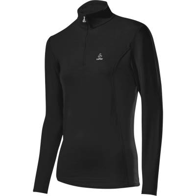 Löffler Дамски поларен пуловер Löffler Women's Midlayer Transtex Fleece jumper - Black - размер 48 (EU) (105-6585-0118)