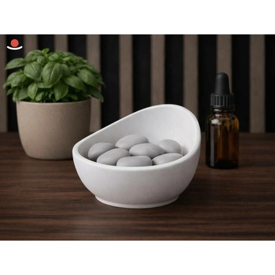 Aromakameny Bílá Mizu Aroma kamínky šedé 1 ks