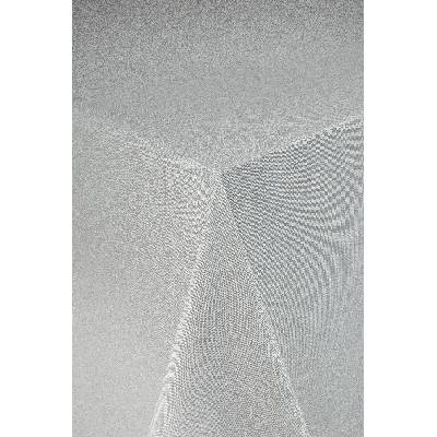 Obrus PVC 7744210, metráž, 20 m x 140 cm, sivý s jemným bielym vzorom, IMPOL TRADE