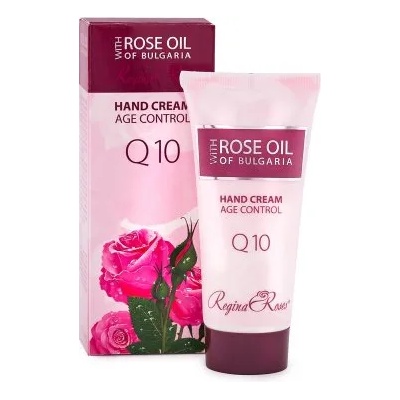Biofresh Cosmetics Regina Roses Hand Cream Age Control Q10 - Крем за ръце с Q10, 50мл